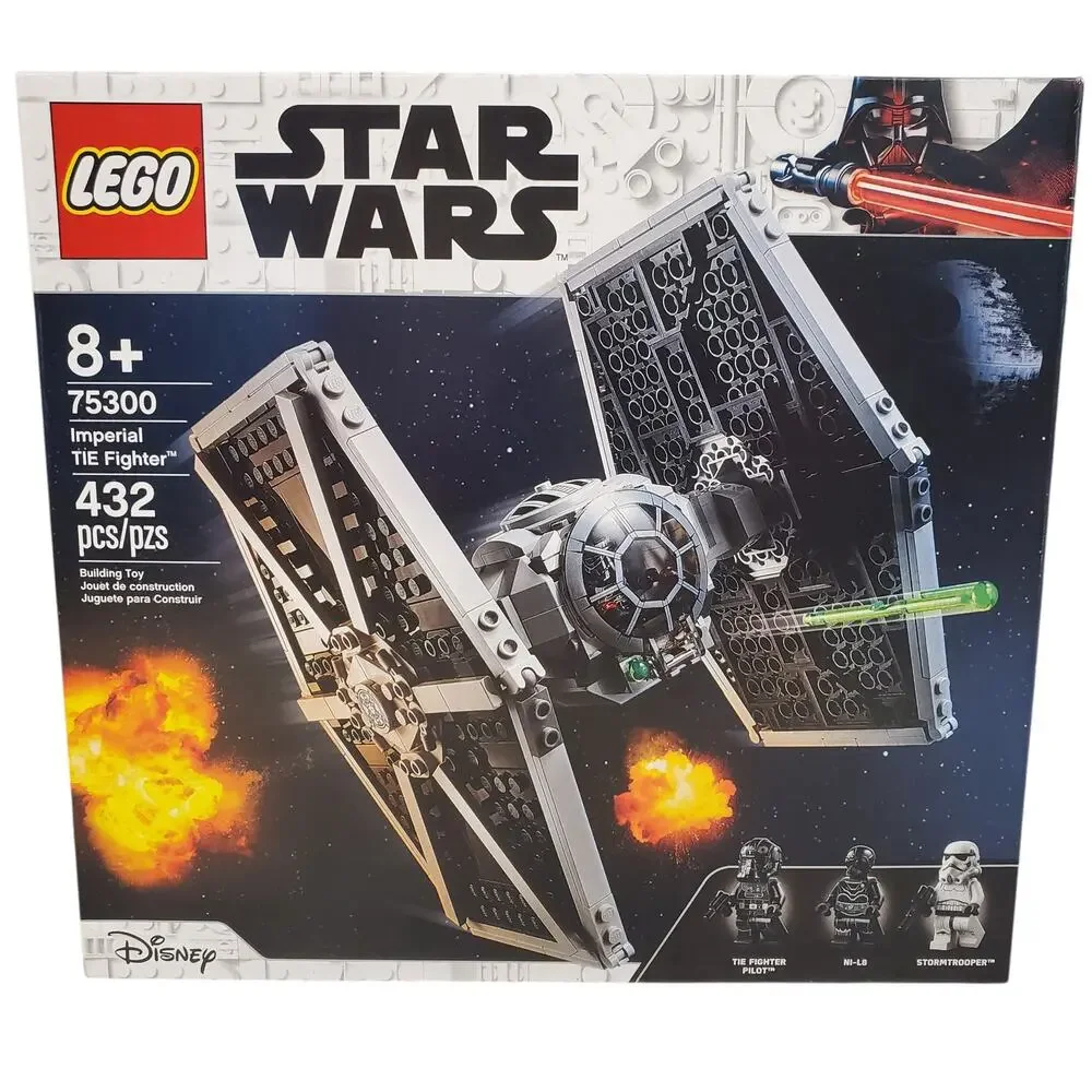 LEGO Star Wars Imperial TIE Fighter 75300 Building Kit Factory Sealed RETIRED